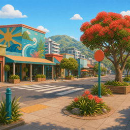 Game artwork for Around town